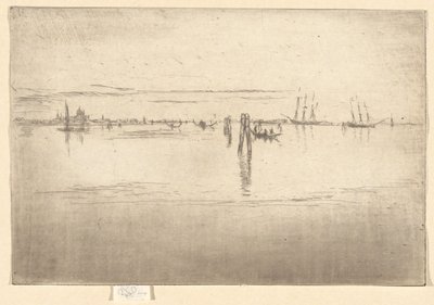 The Long Lagoon (Second Venice Set) by James Abbott McNeill Whistler