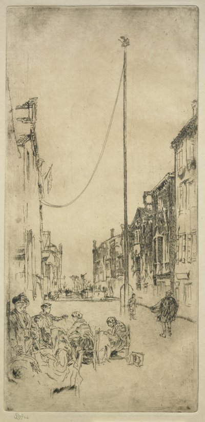 The Mast by James McNeill Whistler