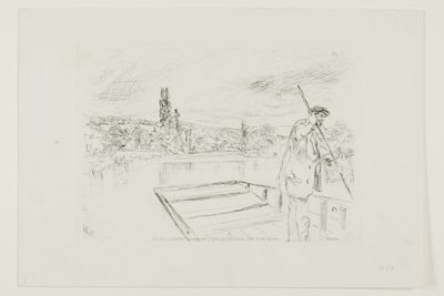 The Punt by James Abbott McNeill Whistler