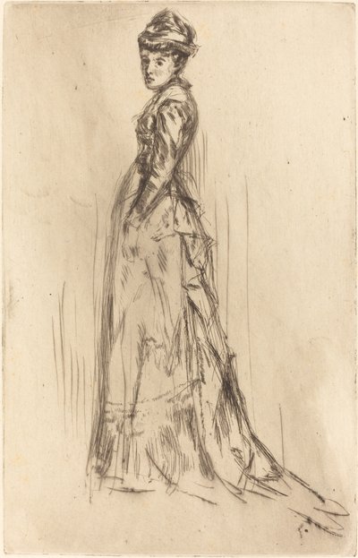 The Silk Dress by James Abbott McNeill Whistler