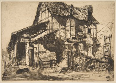The Unsafe Tenement (The Old Farm) by James McNeill Whistler