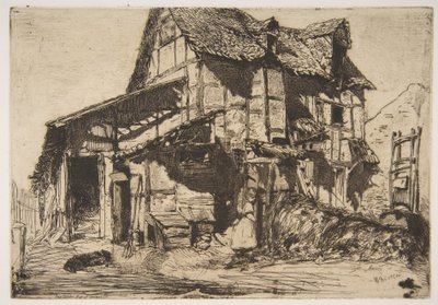 The Unsafe Tenement (The Old Farm) by James McNeill Whistler