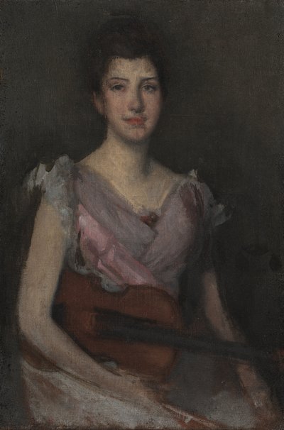 The Violin Player by James Abbott McNeill Whistler