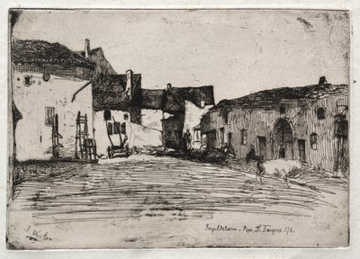 Twelve Etchings from Nature: Liverdun by James McNeill Whistler