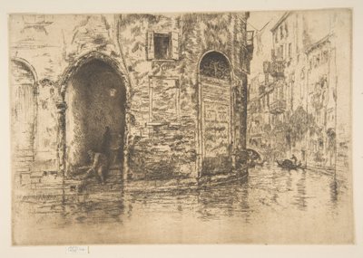 Two Doorways by James McNeill Whistler
