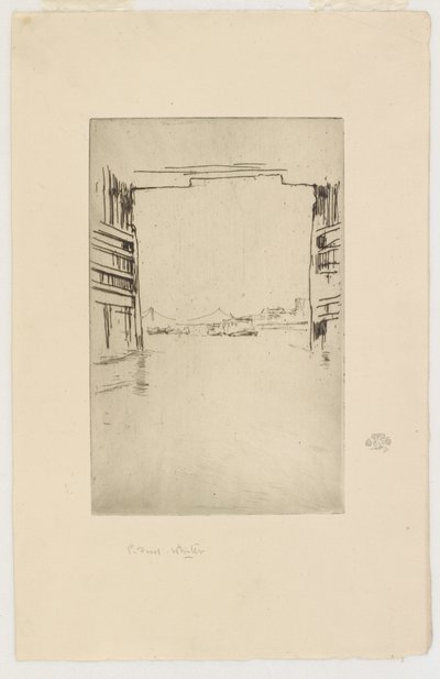 Under Old Battersea Bridge by James Abbott McNeill Whistler