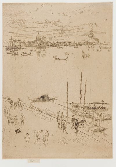 Upright Venice by James Abbott McNeill Whistler