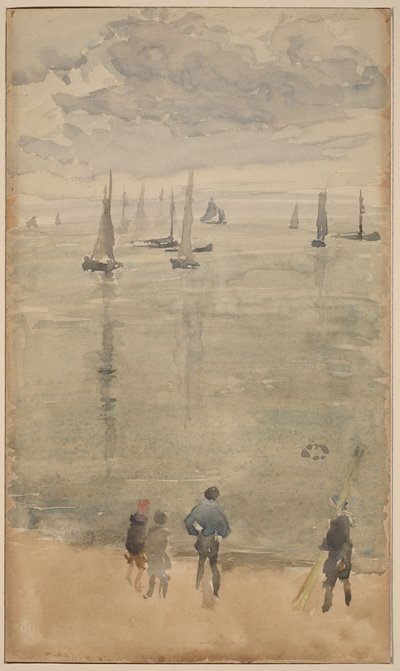 Violet [Note?]... The Return of the Fishing Boats by James McNeill Whistler