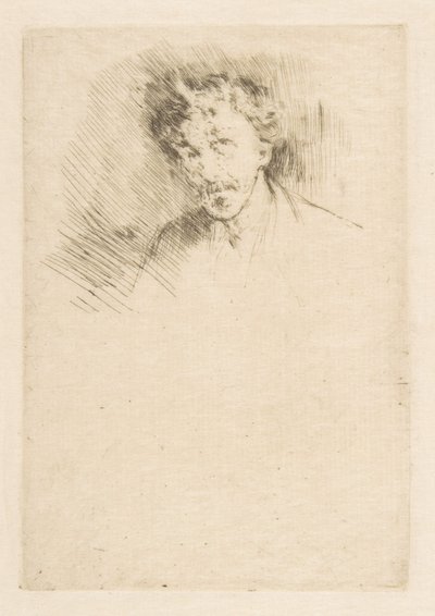 Whistler with the White Lock by James McNeill Whistler