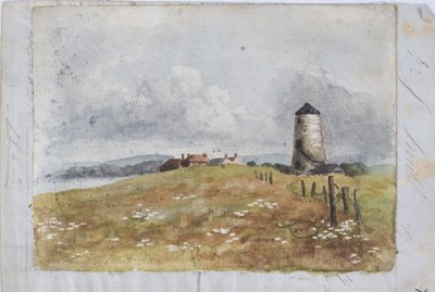 Old Mill at White Hill Point by James Miller Brown