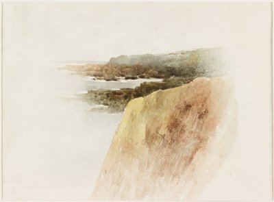 Seascape: Headland and Cliffs by James Miller Brown