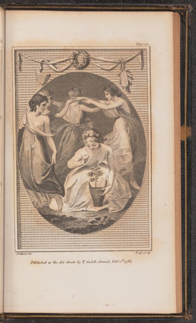Illustration for Canto V by James Neagle after Thomas Stothard