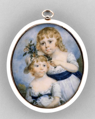 Portrait of Two Sisters by James Nixon