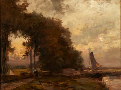 A Dutch Landscape by James Noble