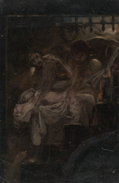 Study for Burying the Royal Children by James Northcote