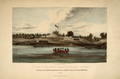 A View of the Butte Des Morts Treaty Ground by James Otto Lewis
