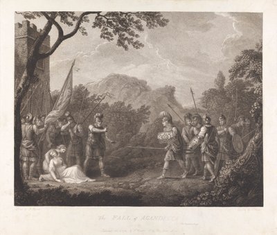 The Fall of Aganecca, 1783 by James Parker