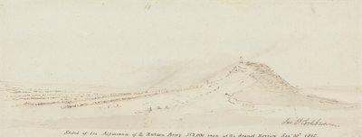 Sketch of the Appearance of the Russian Army, 152,000 Men at the Grand Review, September 10, 1815 by James Pattison Cockburn