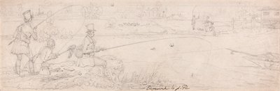 Bottom Fishing near Totten Mill by James Pollard