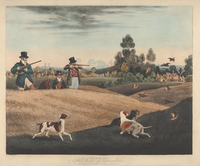 Shooting [a pair]: 1. Morning of the First of September by James Pollard