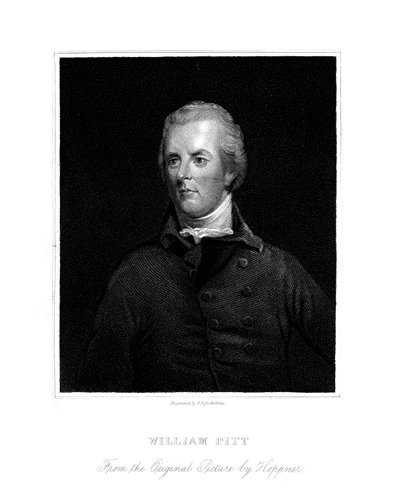 William Pitt the Younger, British Politician by James Posselwhite