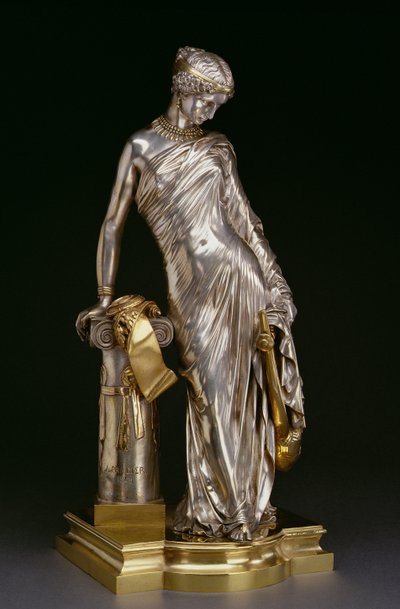 Figure of Sappho Standing, 1848 by James Pradier