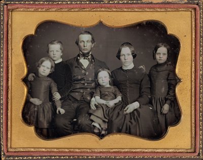 Portrait of a Family, c. 1848 by James Presley Ball