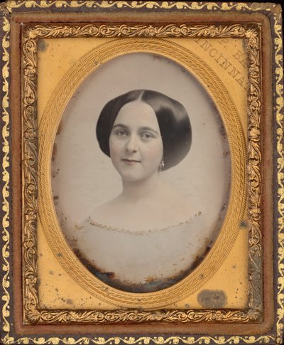 Portrait of a Woman, c. 1850 by James Presley Ball