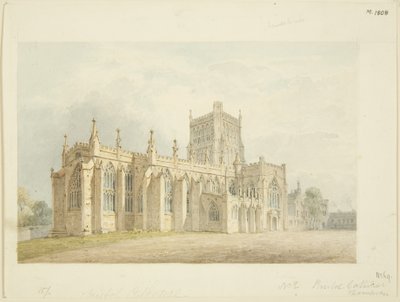 North-East View of Bristol Cathedral, c.1830 by James R. Thompson