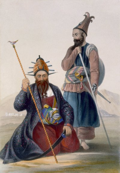 Chief Executioner and Assistant of His Majesty the Late Shah, plate 14 from 