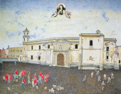 Political Protest, the Cloister of Sor Juana de la Cruz, 2001 by James Reeve