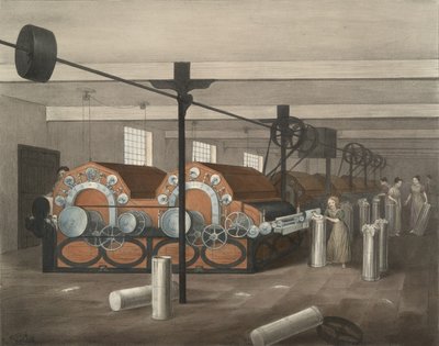 Carding, Progress of Cotton No. 4 by James Richard Barfoot