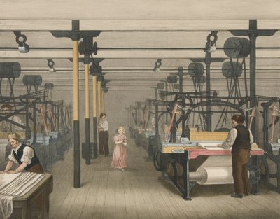 Weaving, Progress of Cotton No. 10 by James Richard Barfoot