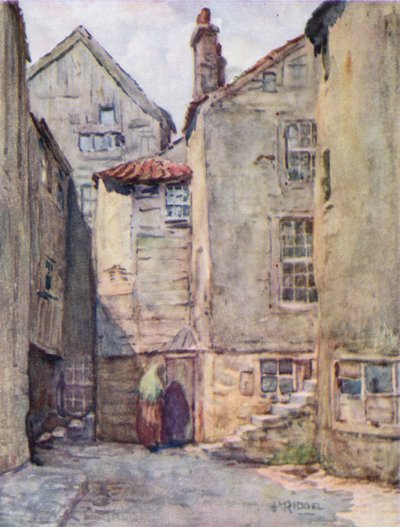 Old Houses, College Wynd by James Riddel