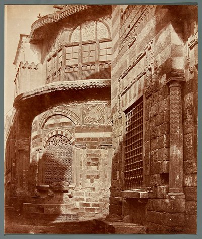Egypt. Cairo. Sabil - Kuttab of Sultan Mahmud (1750) by James Robertson