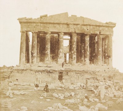View of the Parthenon from the West by James Robertson by James Robertson