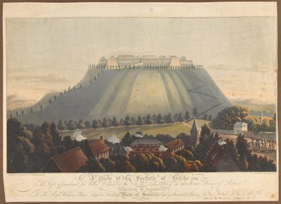 A View of the Fortress of Bitche. A Depot of Punishment for British Prisoners of War, 1799 by James Rouse