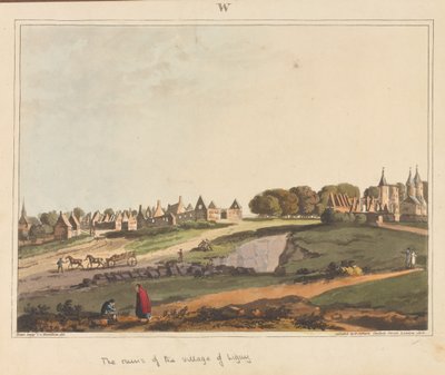 The Ruins of the Village of Ligny by James Rouse