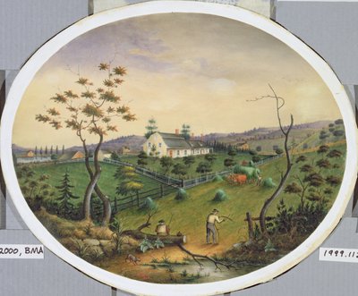 Van Brunt Homestead, c.1865 by James Ryder van Brunt
