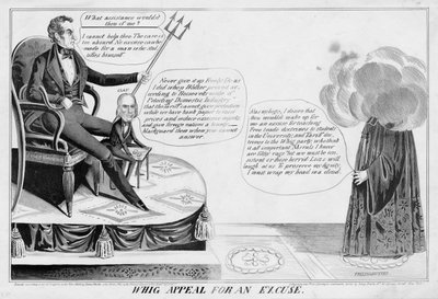 Whig Appeal for an Excuse, Published by James Baillie, H Bucholzer, New York, 1844 by James S. Baillie