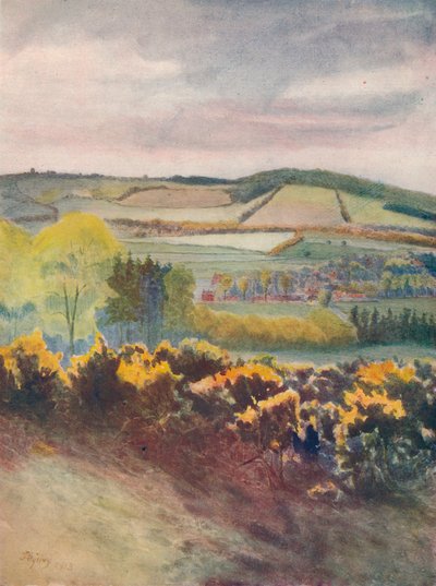 View Towards Caterham, from Tilburstow Hill by James S Ogilvy
