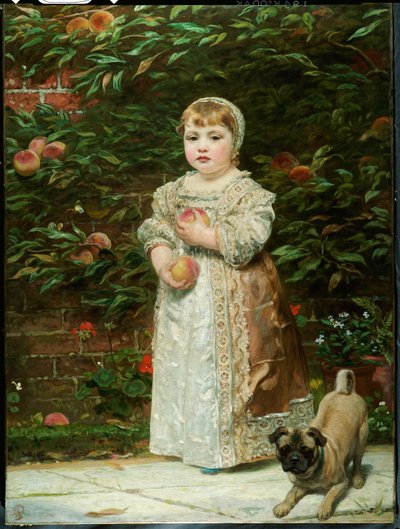 Peaches by James Sant