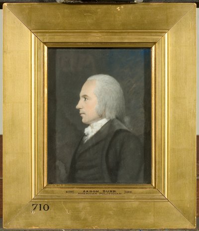 Aaron Burr by James Sharples