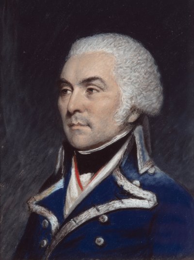 An Unknown Naval Officer by James Sharples