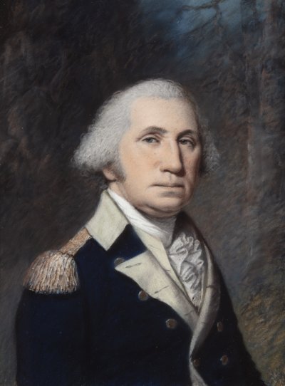 George Washington, probably 1796-97 by James Sharples