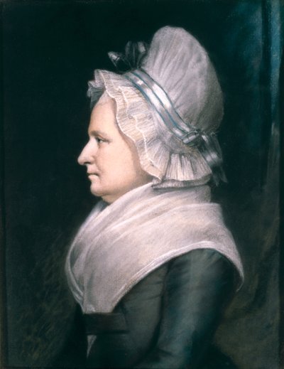 Mrs Martha Washington (1731-1802) by James Sharples