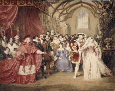 The Banquet of Henry VIII in York Place by James Stephanoff