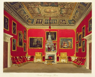 The Second Drawing Room, Buckingham House, from 
