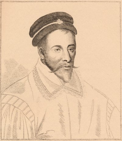 John Maitland, 1st Lord Maitland of Thirlestane, 1537-1595, 1889 by James Stillie