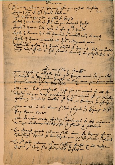 Memorial by the Earl of Morton on resigning the Regency by James Stillie